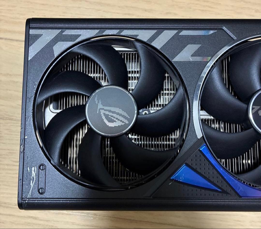 ASUS ROG RTX 4090 ヒートシンク　ファン　バックプレート　LED