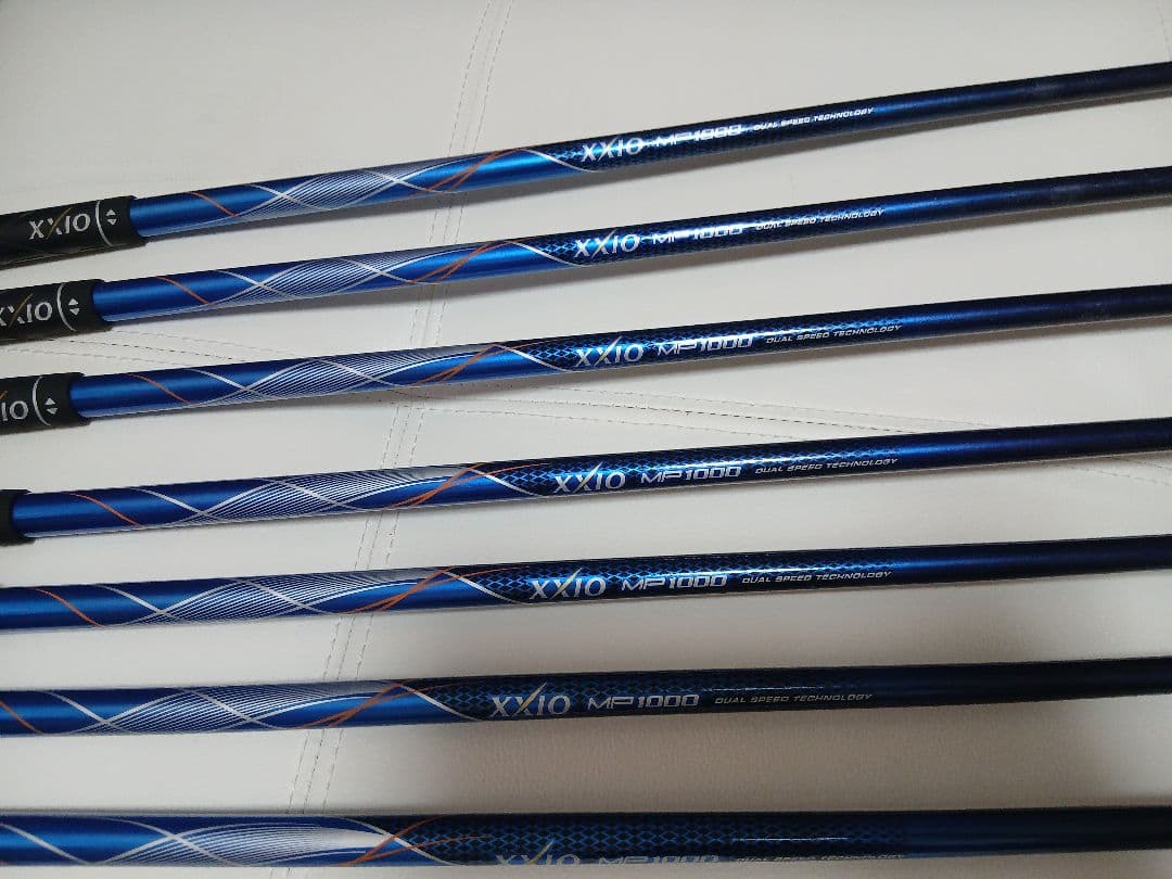 ゼクシオアイアンMP1000 Rシャフト7本セット　6~S