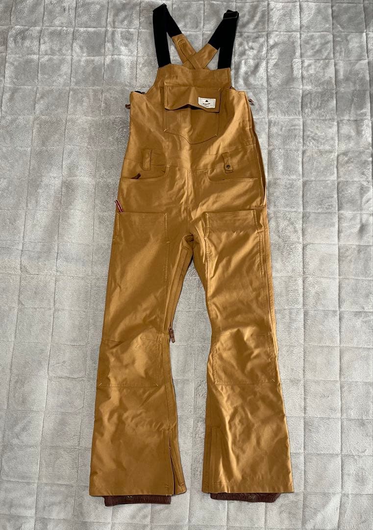 BURTON ベージュ 女性用 スノーボードオーバーオールSサイズ