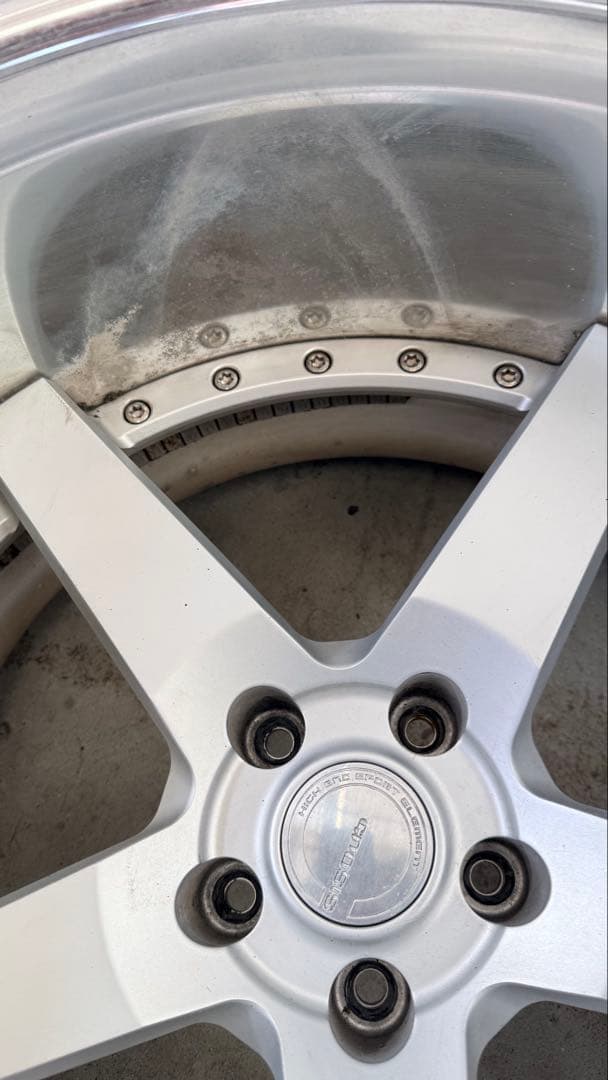 WORKグノーシス GR203 20インチ　深リム4本セット10.5/12.5j