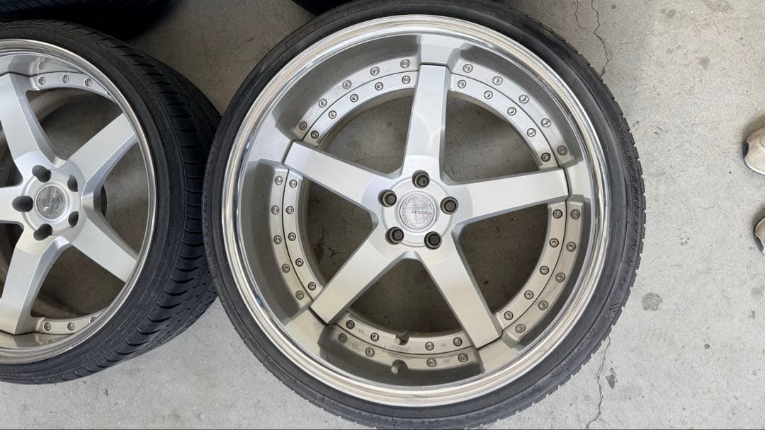 WORKグノーシス GR203 20インチ　深リム4本セット10.5/12.5j