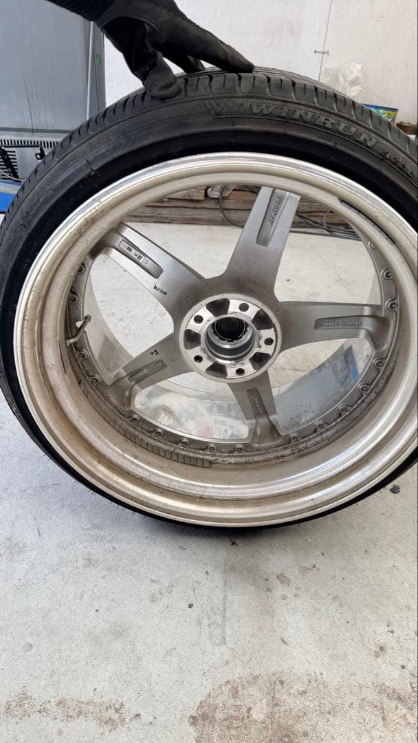 WORKグノーシス GR203 20インチ　深リム4本セット10.5/12.5j