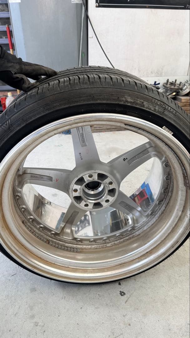 WORKグノーシス GR203 20インチ　深リム4本セット10.5/12.5j