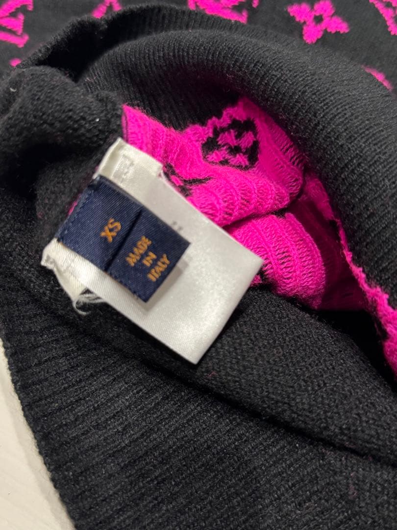 即完売品　岩田着用　Louis Vuitton ヴィトン　ロゴニットセーター