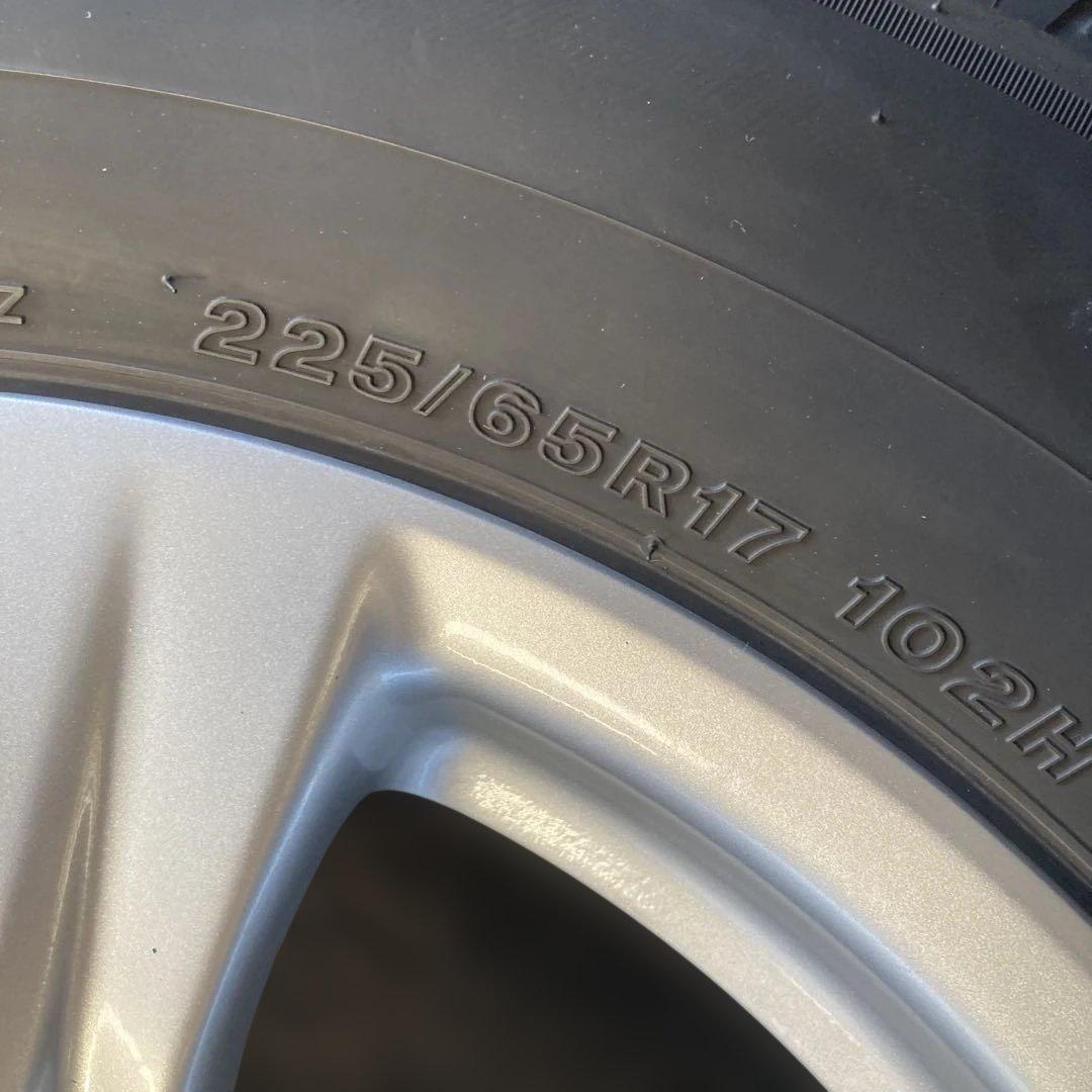 ハリアー80系純正17インチアルミホイール、タイヤセット