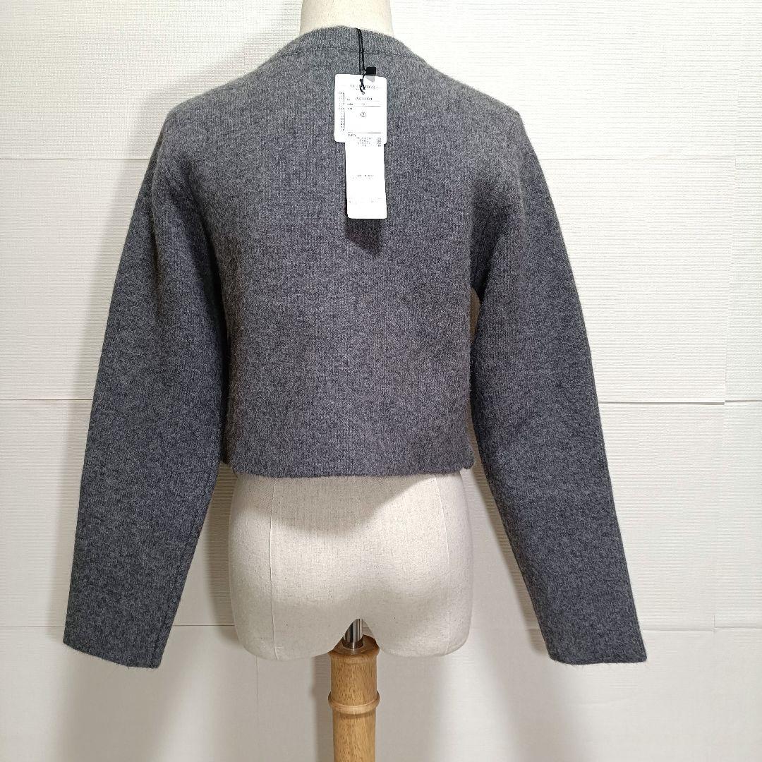 【お値下げ歓迎】 COCO DEAL ラクーン混ダブルフェイスニットカーディガン