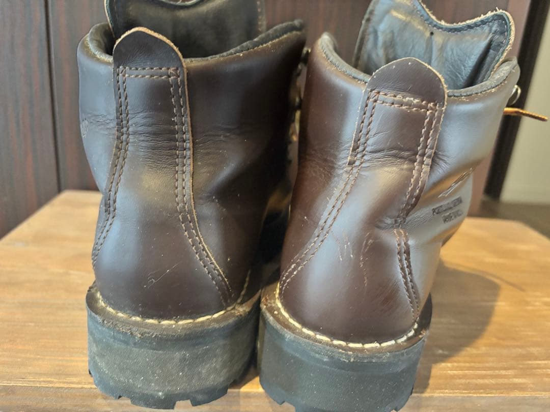 Danier ダークブラウン ブーツ　US8 26cm