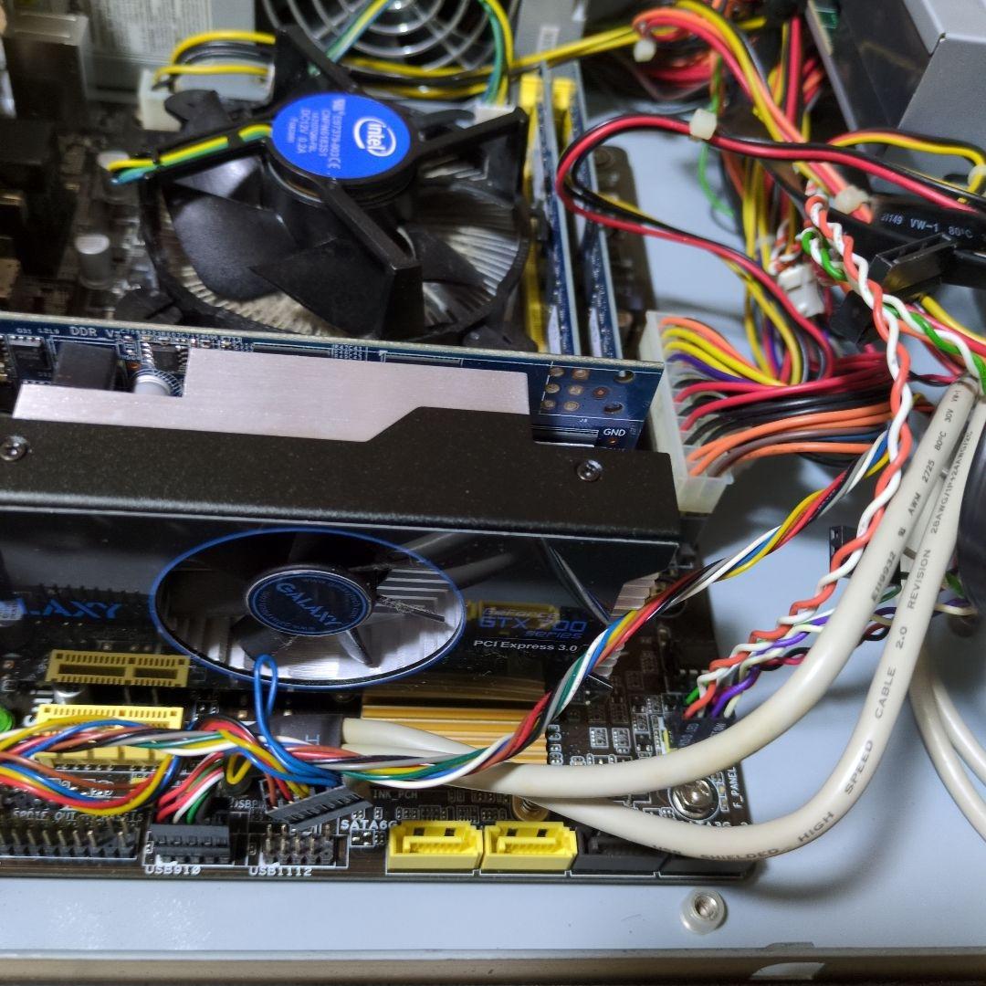 ブラックデスクトップPC GTX750TI 搭載