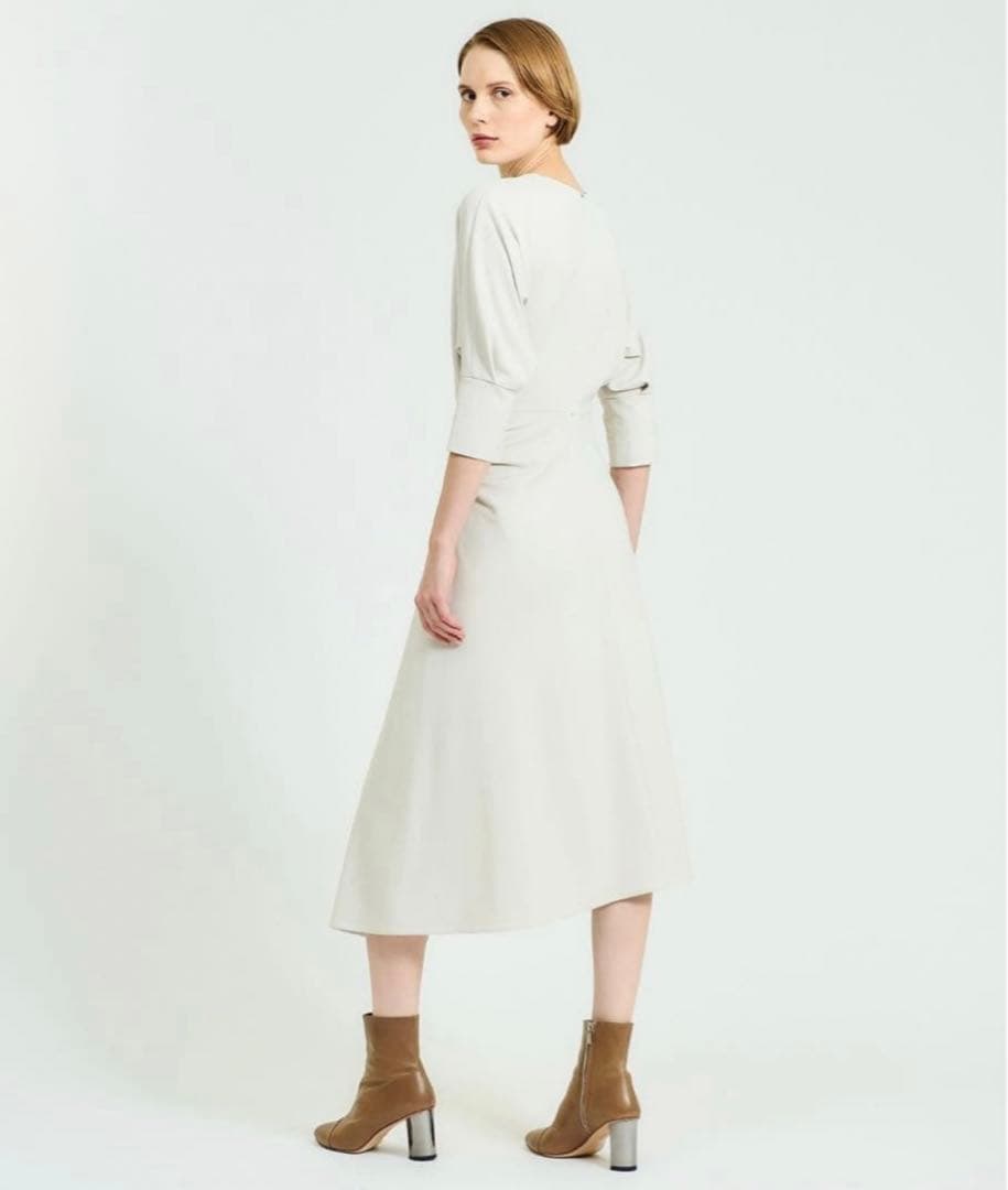 エストネーション ストレッチポンチドルマンスリーブ ワンピース 定価¥41800