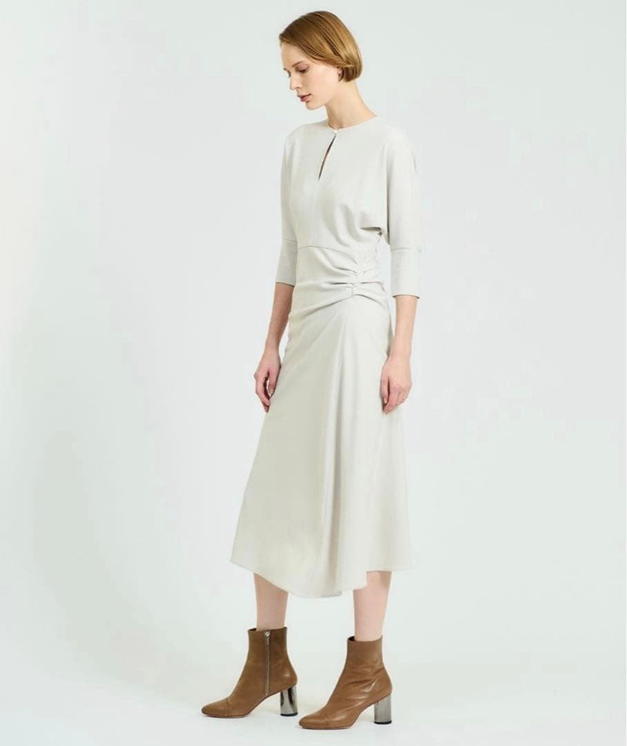 エストネーション ストレッチポンチドルマンスリーブ ワンピース 定価¥41800