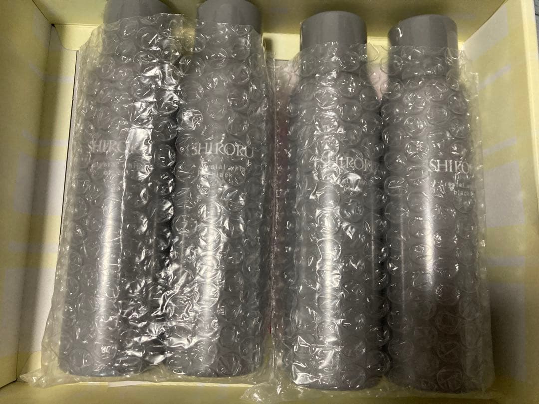 SHIRORU（シロル）クリスタルホイップ ブラック　4本　新品・未開封