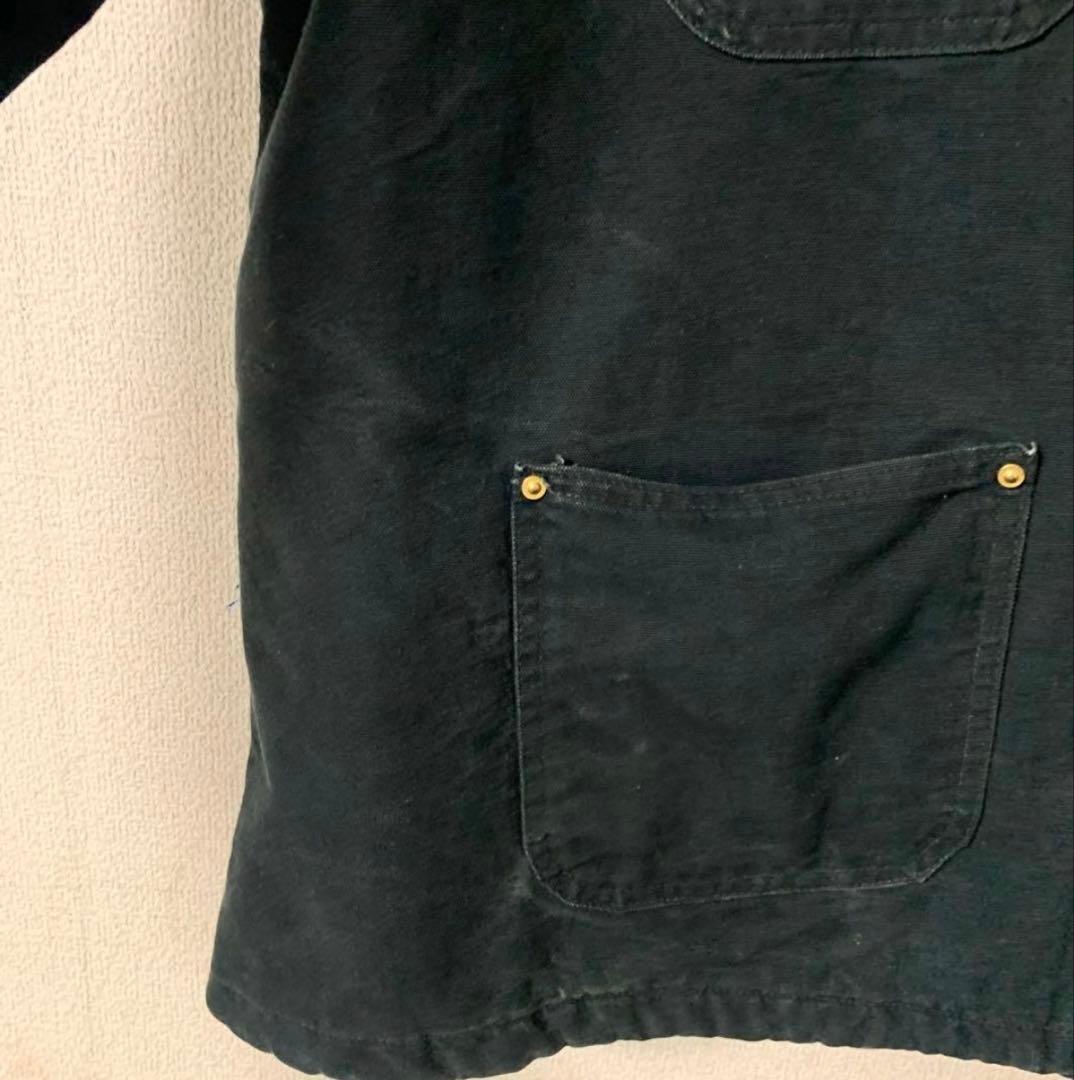 Carhartt カーハート USA製 ミシガンチョアコート フェード ブラック