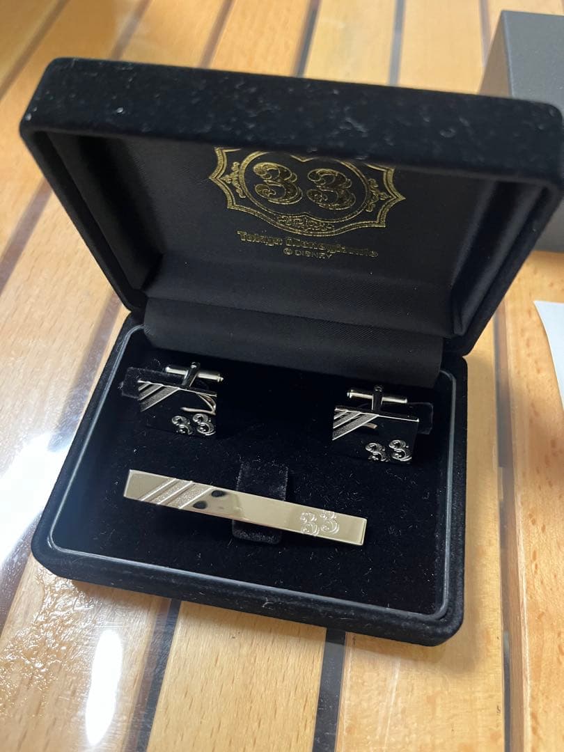【美品】クラブ33 CLUB33 ディズニーランド　カフス ネクタイピン
