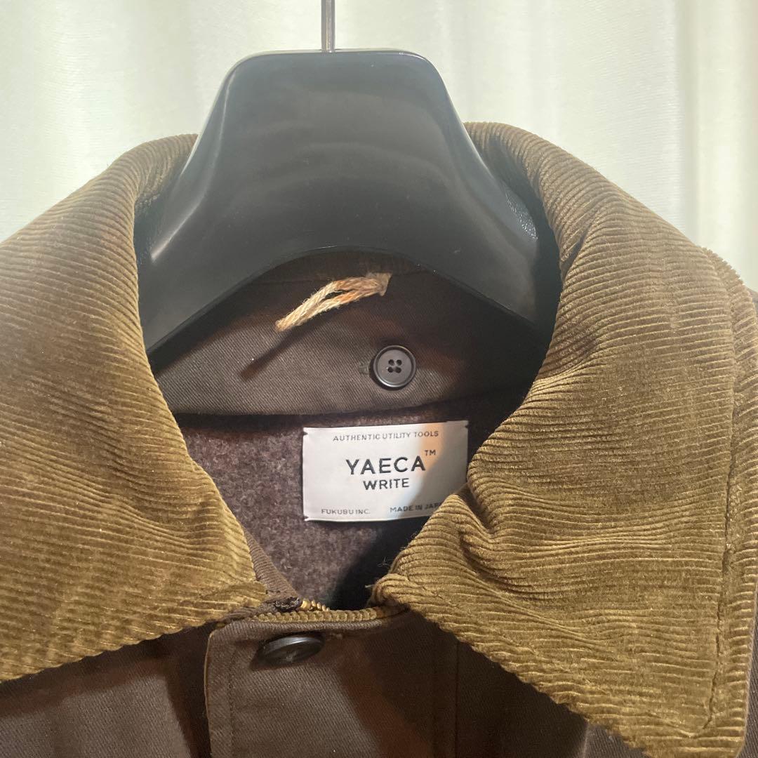 YAECA カバーオール ダークブラウン