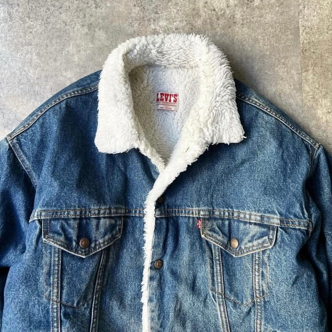 LEVI'S 80s Boa Denim Jacket ボアデニムジャケット