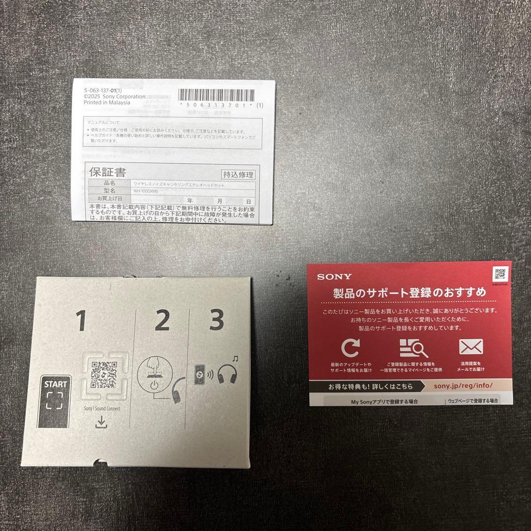 SONY WH-1000xm6 ヘッドホン