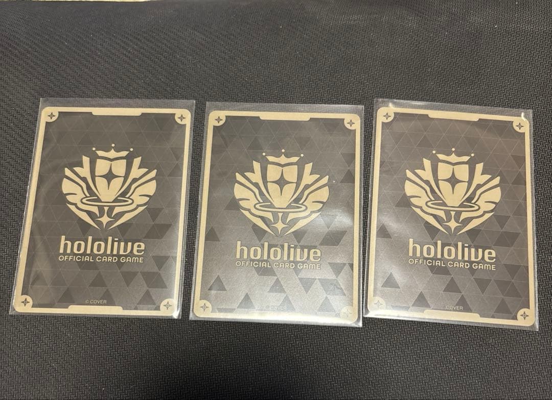 ホロライブカードゲーム　ホロカ　百鬼あやめ　UR S 1st 三枚セット