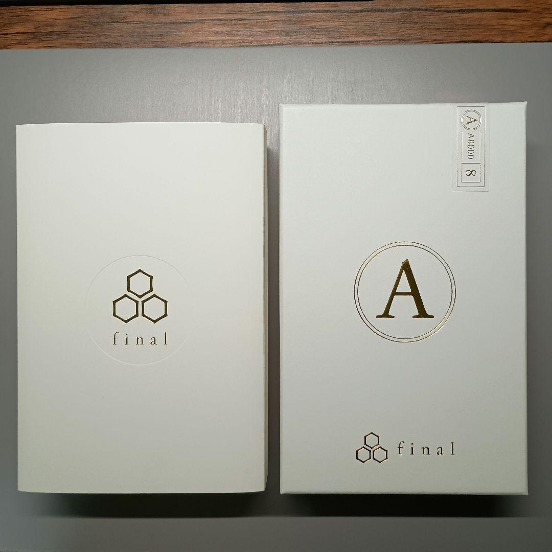 【美品】final A8000 + Style Craft 牛革ケース LS-2