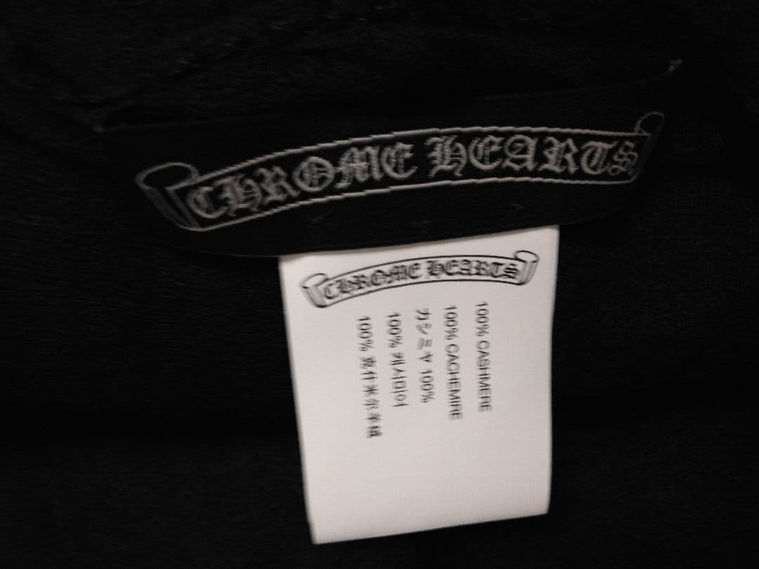 CHROME HEARTS クロムハーツ／大判カシミヤ　スカーフ／ストール