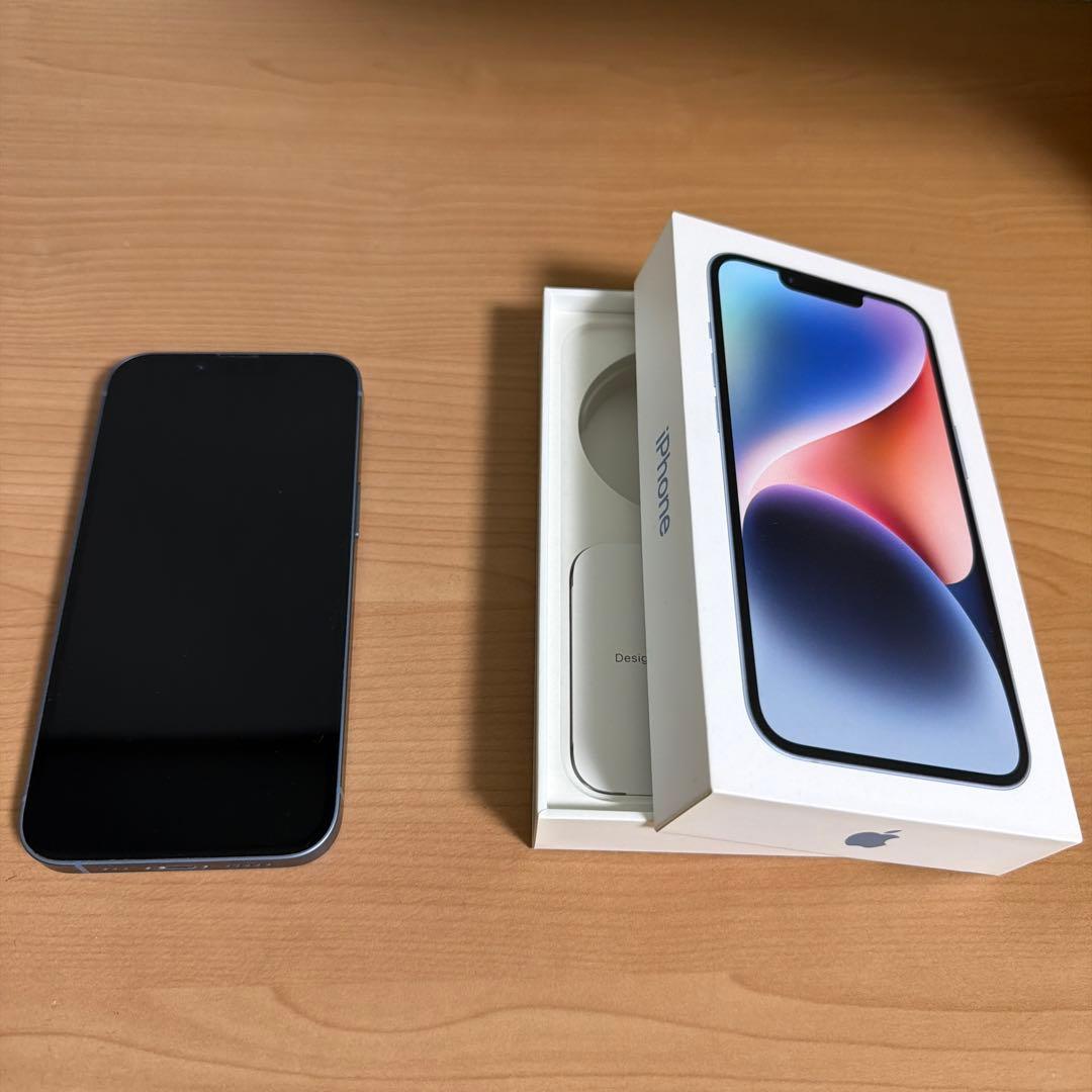 Apple iPhone 14 本体 ブルー　おまけ付き