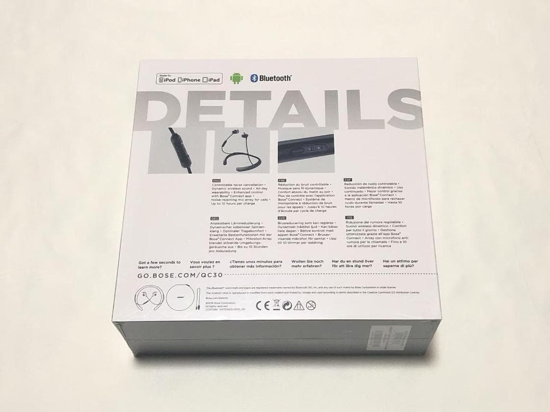 Bose QuietControl 30 ワイヤレスイヤホン 新品