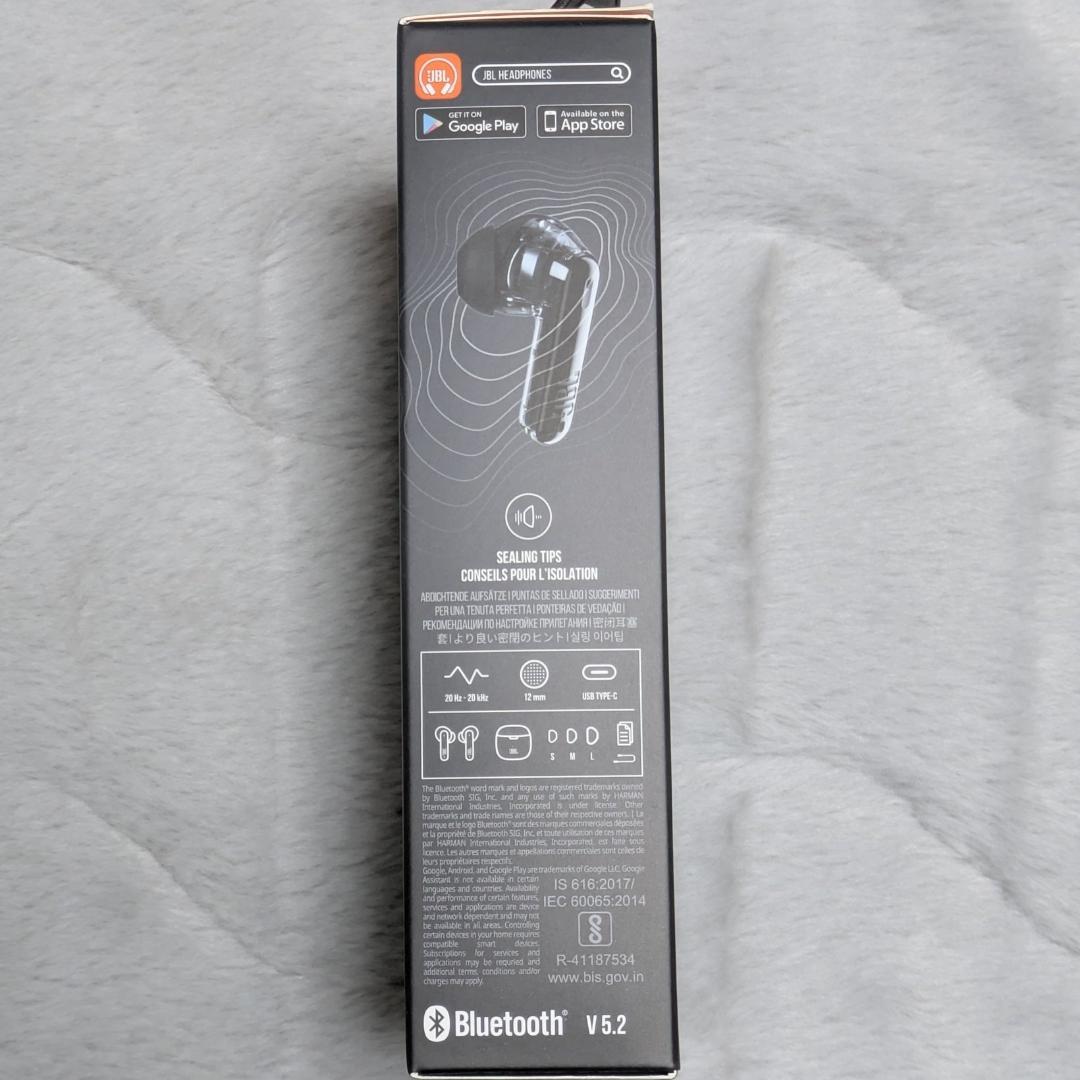 新品 JBL TUNE FLEX ワイヤレスイヤホン TFLEXGBLK 黒