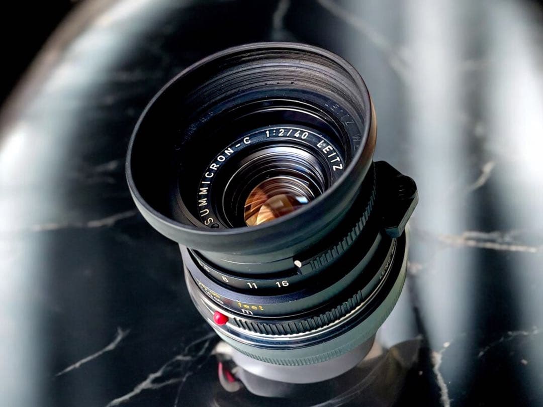 関東カメラサービスOH済票付　LEICA Summicron-C 40mm f2