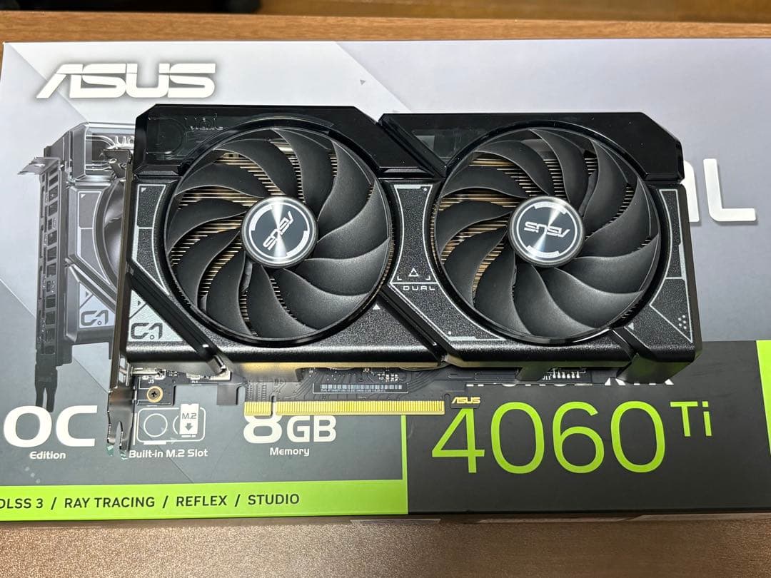ASUS Dual GeForce RTX™ 4060 Ti SSD