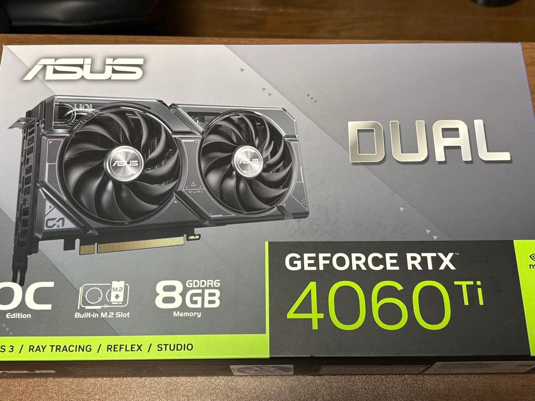 ASUS Dual GeForce RTX™ 4060 Ti SSD