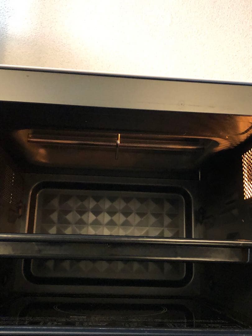 【美品】24年製 オーブンレンジ YAMAZEN NERP-F0181TV(w)