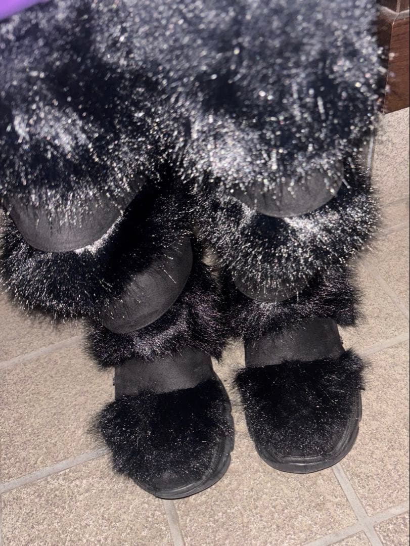 靴 YELLOW NIGHT'S WATCH LONG BOOTS