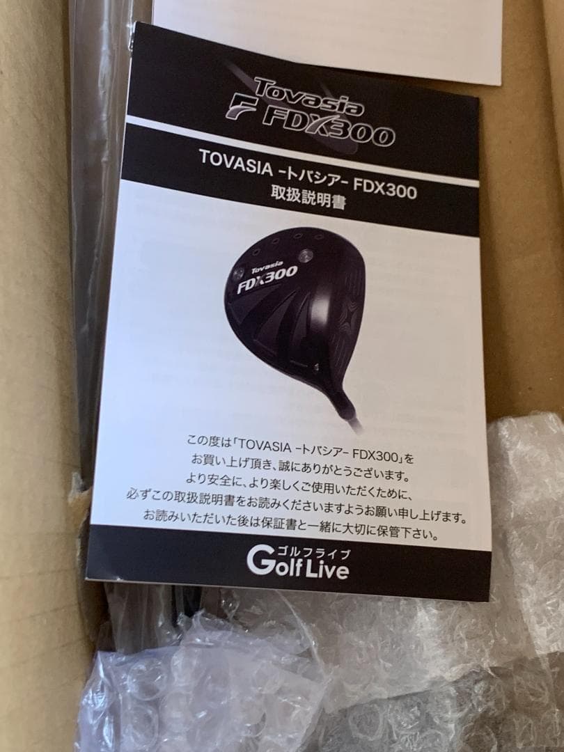 MBK☺︎ 新品　Tovasia 　FDX300 ドライバー　トバシア