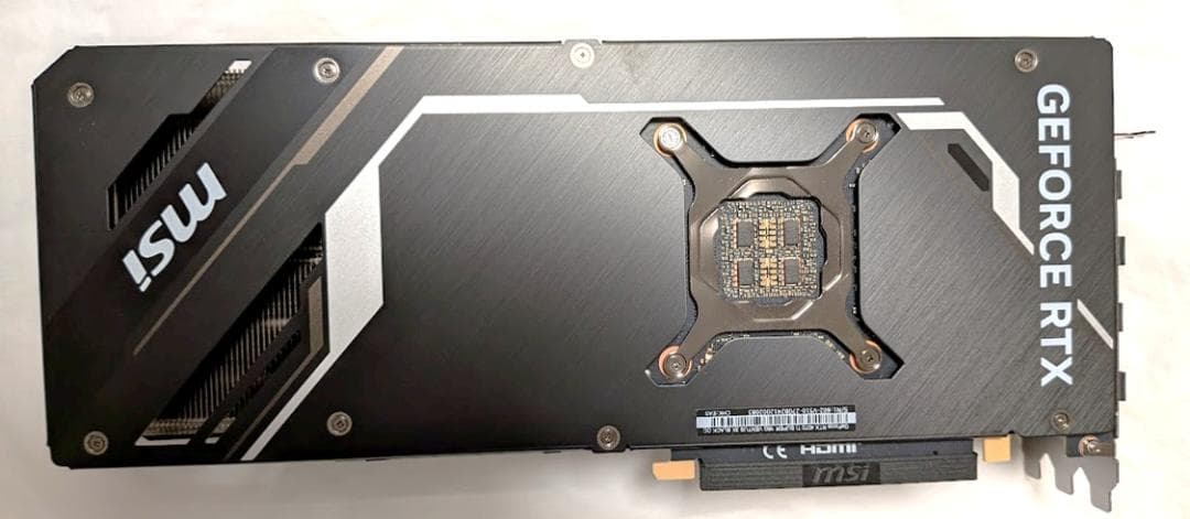 【保証期間 残】MSI RTX 4070 Ti SUPER 16G