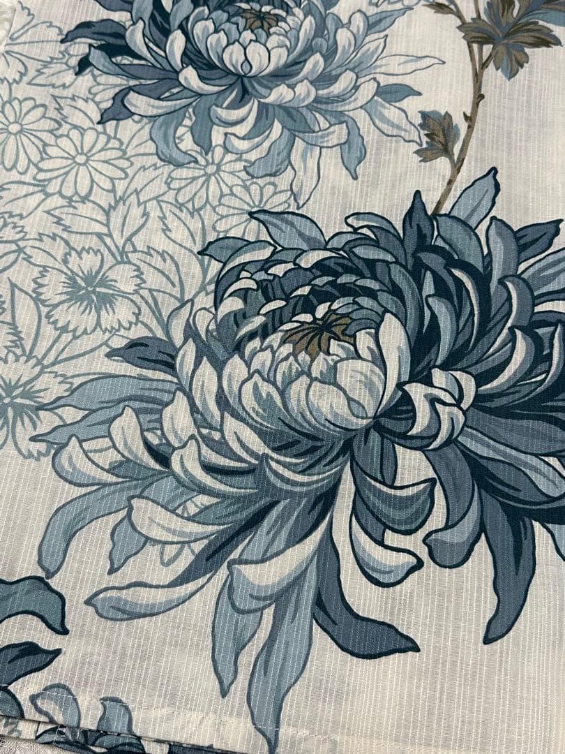 Dita 湊色の乱菊重ね　浴衣　セット　籠バック　帯　下駄