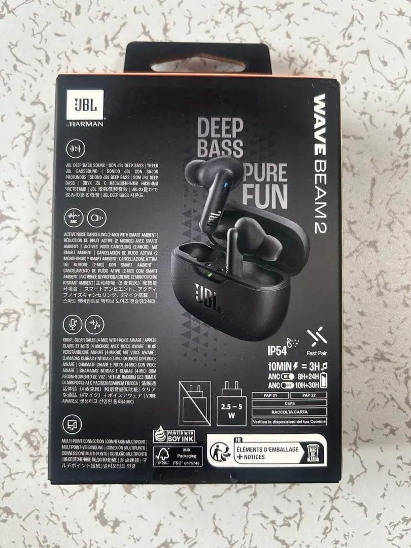 JBL Wave Beam 2 ワイヤレスイヤフォン