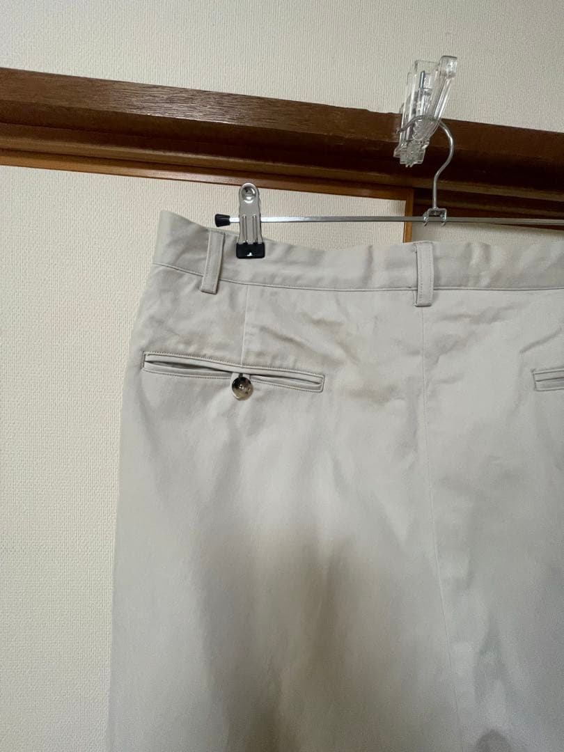 a.presse 22SS chino trousers ベージュ2