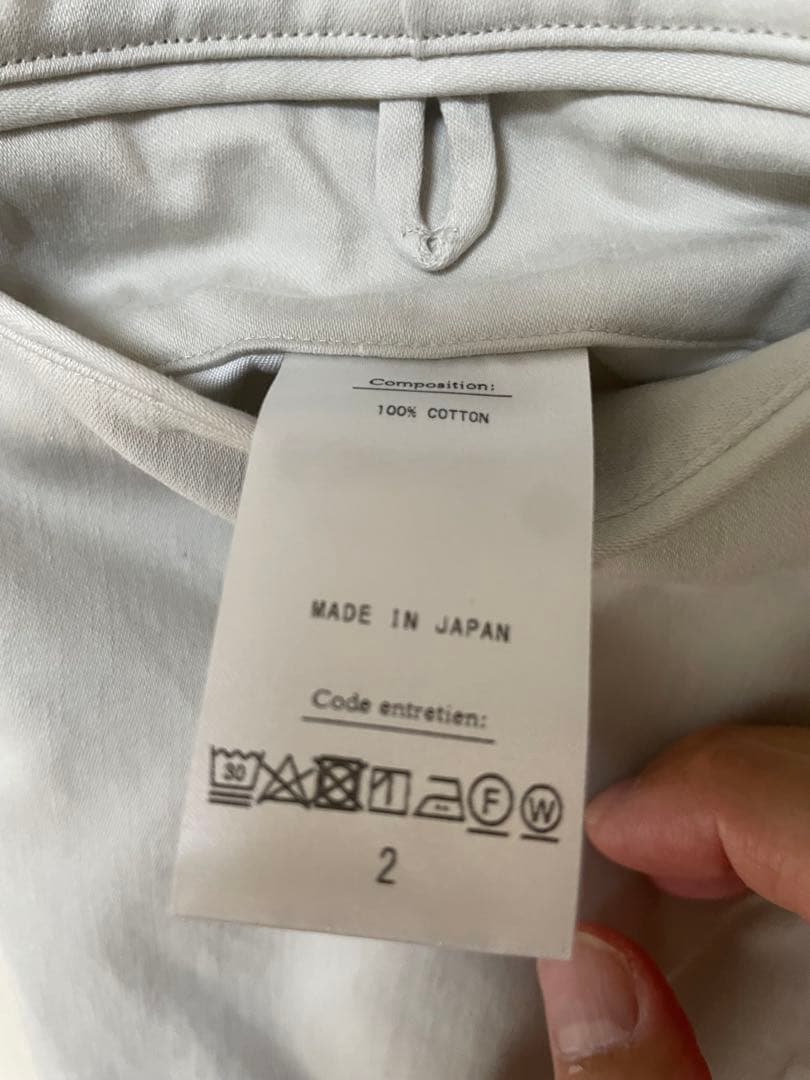 a.presse 22SS chino trousers ベージュ2