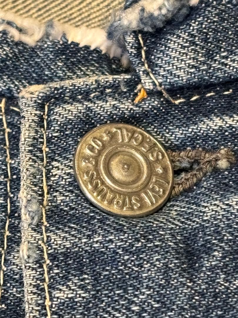 Levi’s 507XX 2nd ヴィンテージ デニム ベスト BIG E