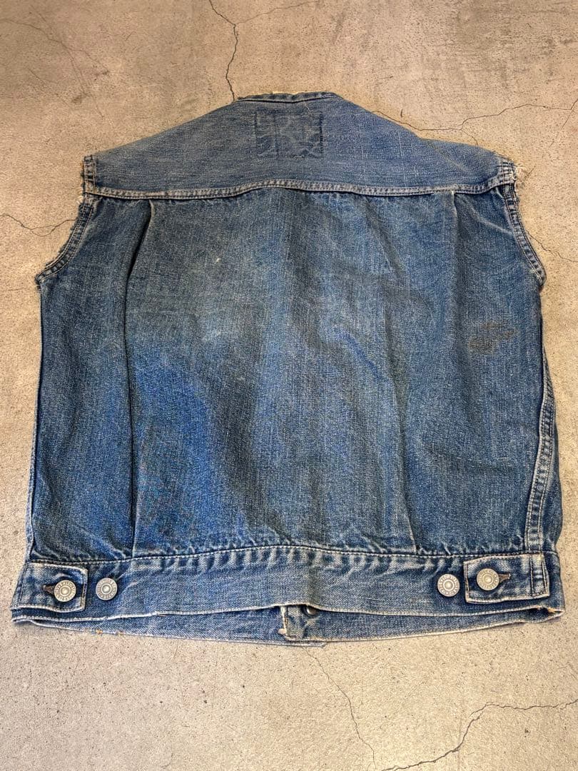 Levi’s 507XX 2nd ヴィンテージ デニム ベスト BIG E