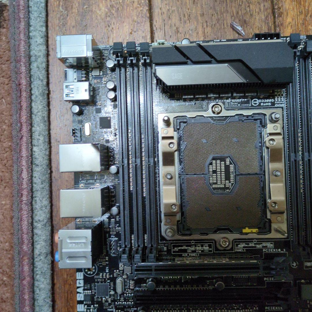 ASUS WS C621E Sage マザーボード