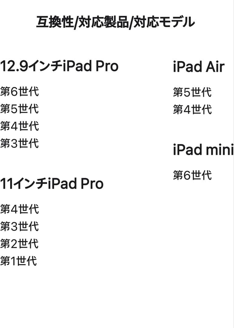Apple pencil（第2世代）　未使用