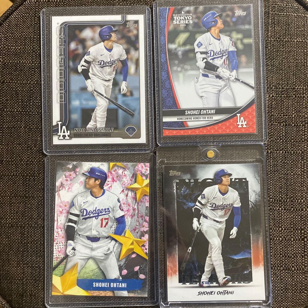 コ*キ様 topps 2025 update 大谷翔平　4枚セット