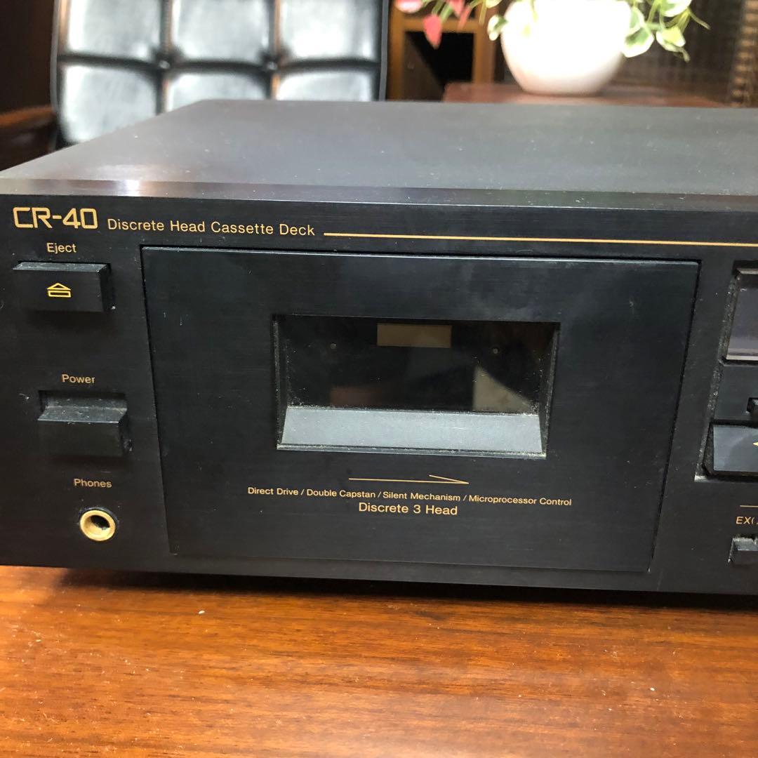 ◇ Nakamichi ナカミチ CR-40 カセットデッキ