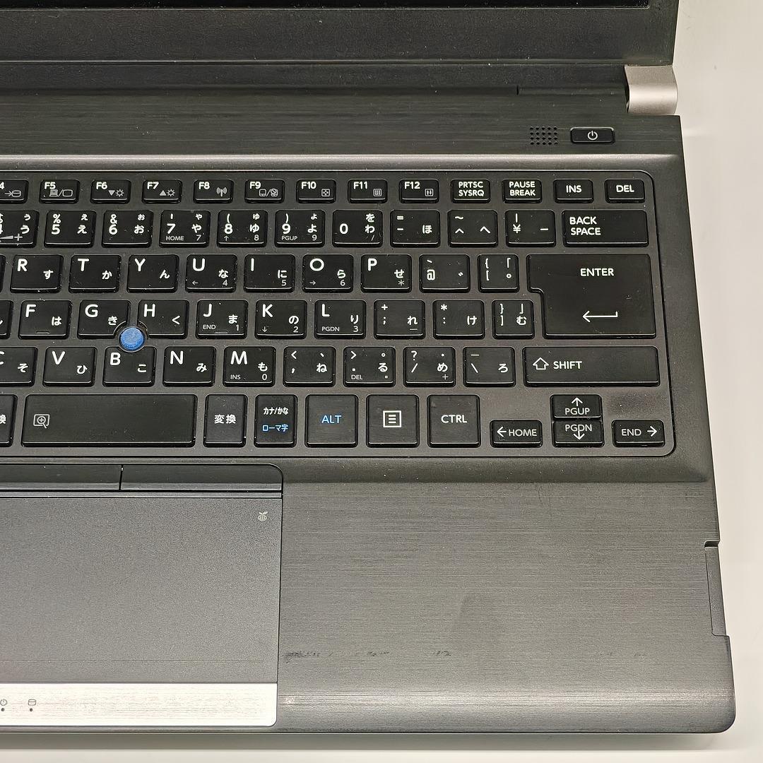 【東芝】R73 高速i7 新品SSD512GB 16GB ブラック ノートPC