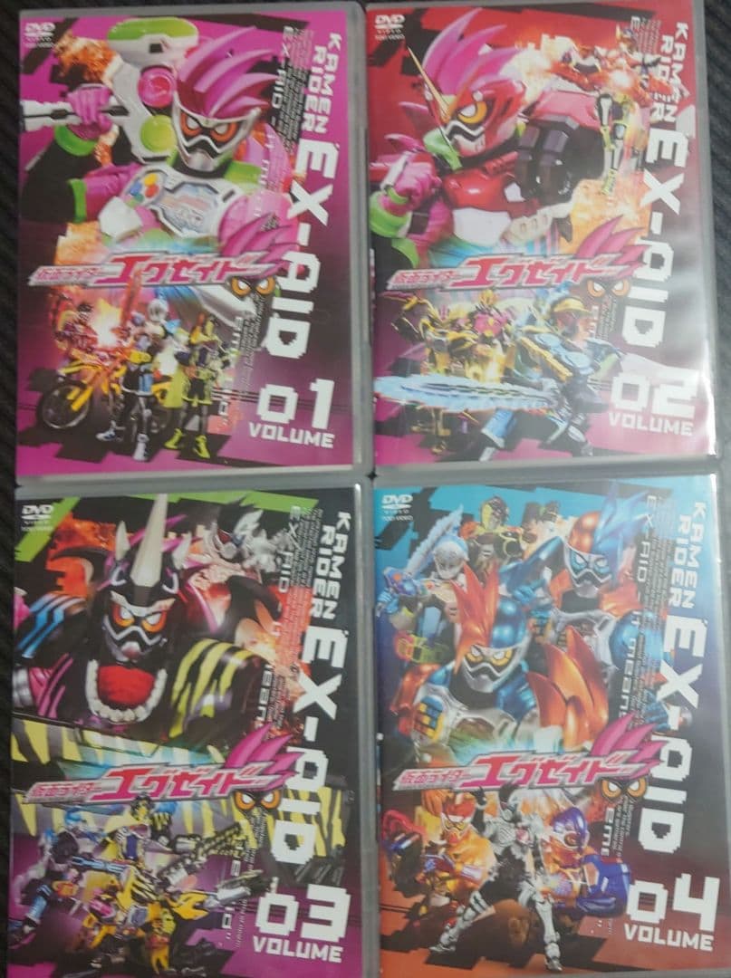 仮面ライダーエグゼイド　DVD　全巻セット