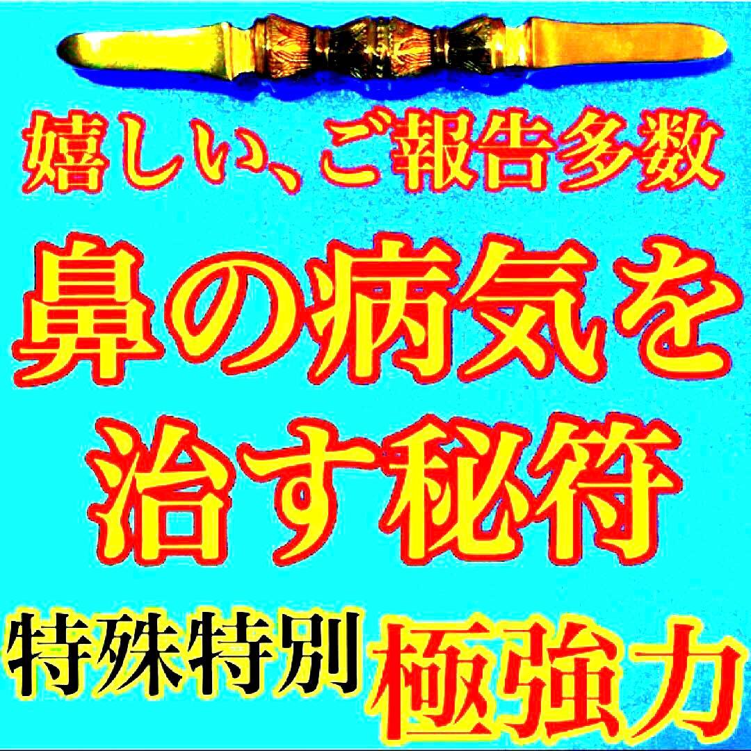 秘符(じーだん)病　病気　精神　鼻　鼻の病　治癒　治病　護符　霊符　お守り