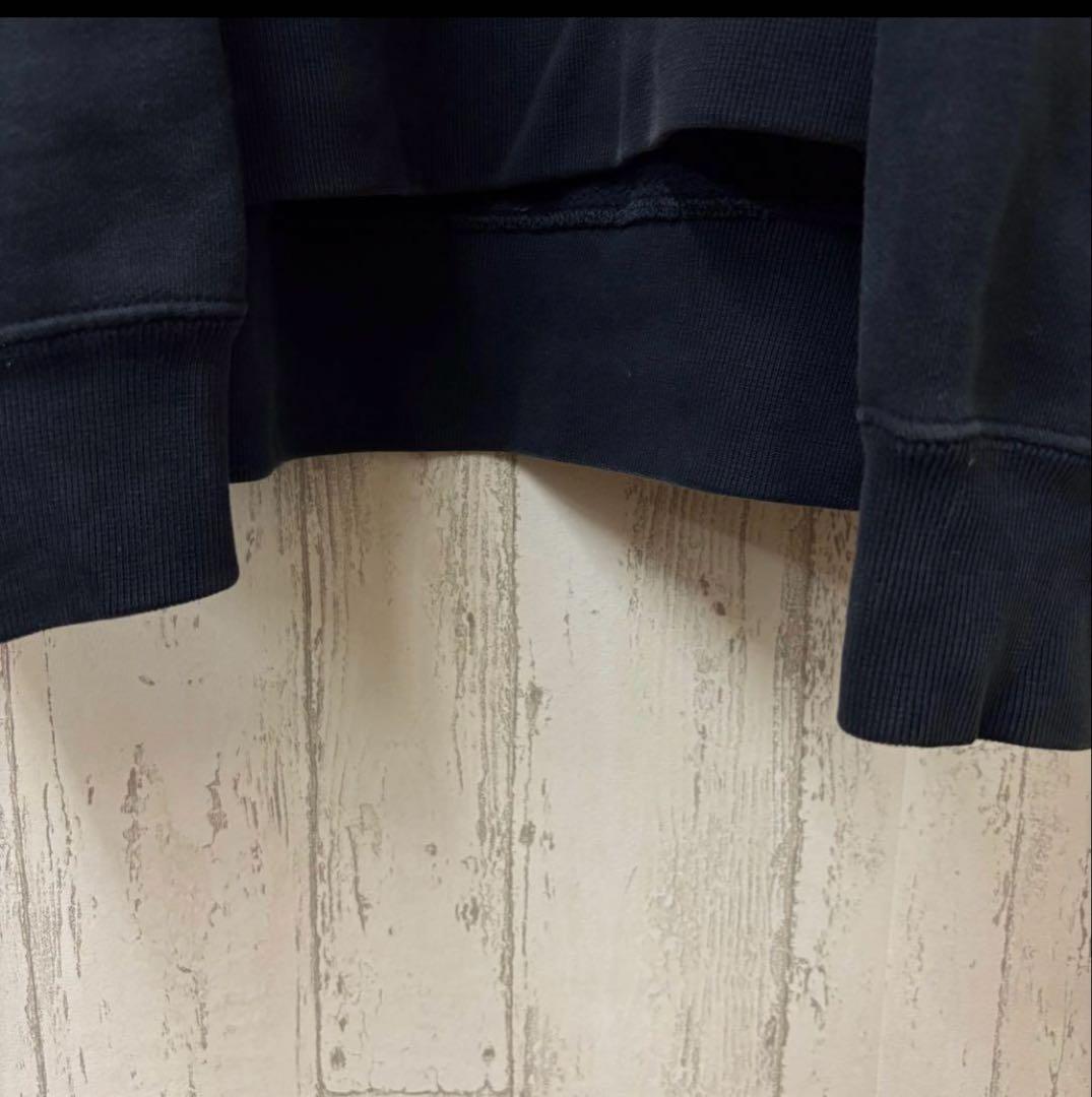 【激レア】NIKE STUSSY スウェット　トレーナー　ステューシー　刺繍　黒