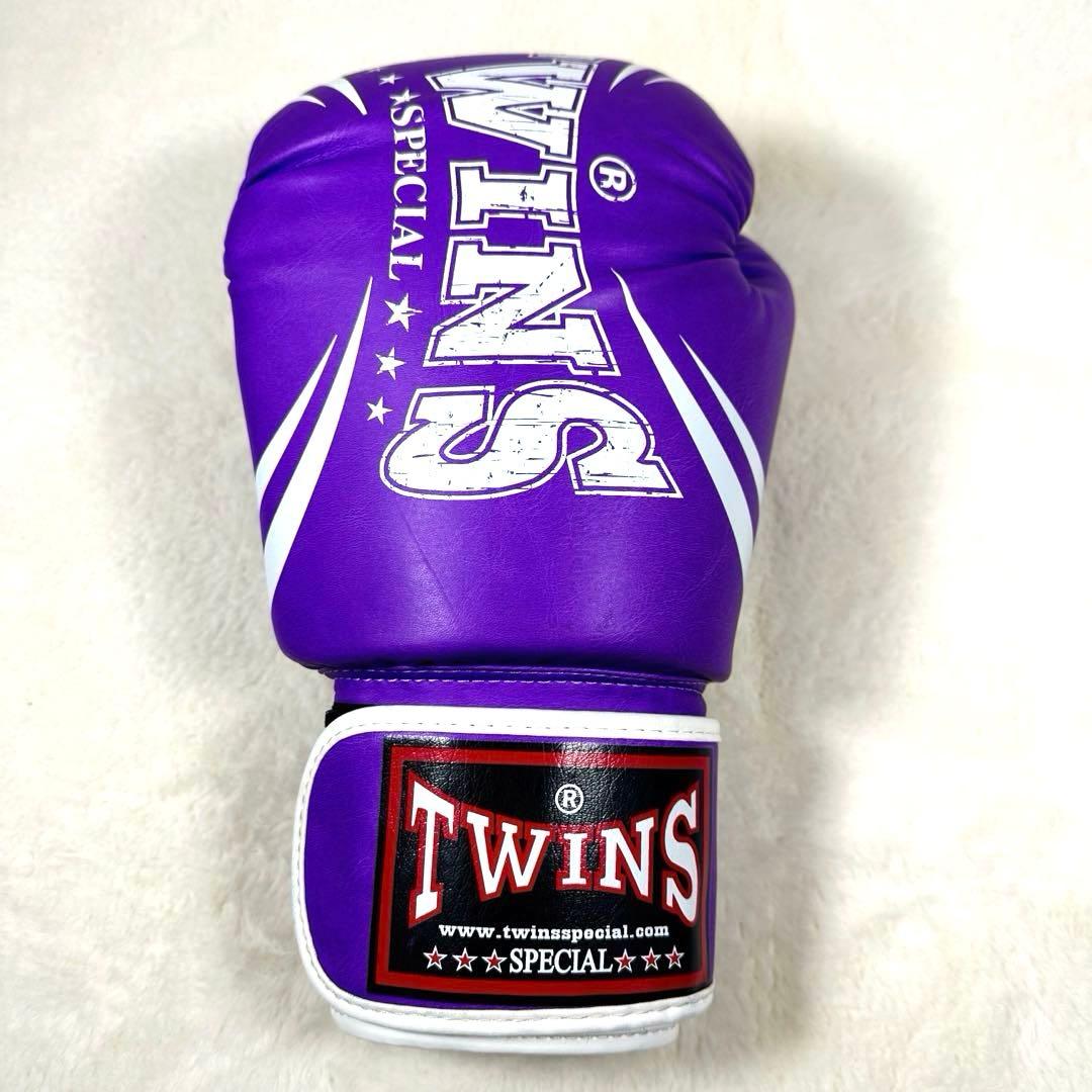 【希少】TWINS SPECIAL ボクシンググローブ　16オンス　紫