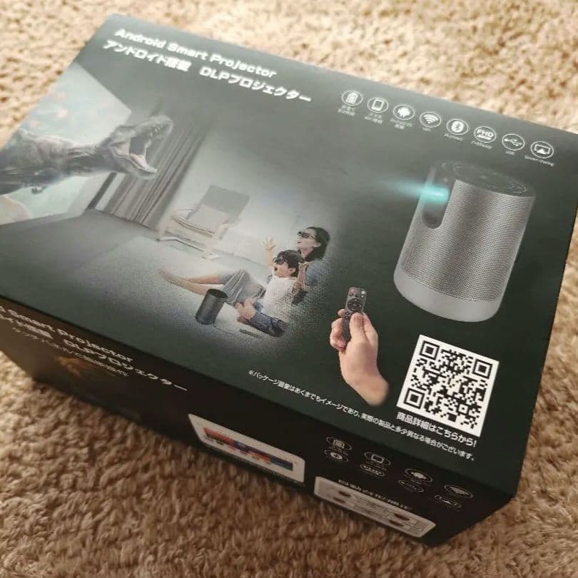 ​【Android】モバイルプロジェクター EU90 フルHD•バッテリー搭載