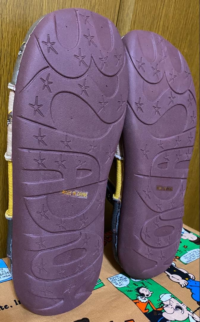 未使用　エスタシオン×ムーミン　2wayサボサンダル